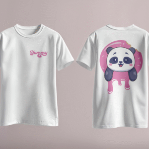 T-shirt personnalisé Yummy – Modèle unisexe en coton