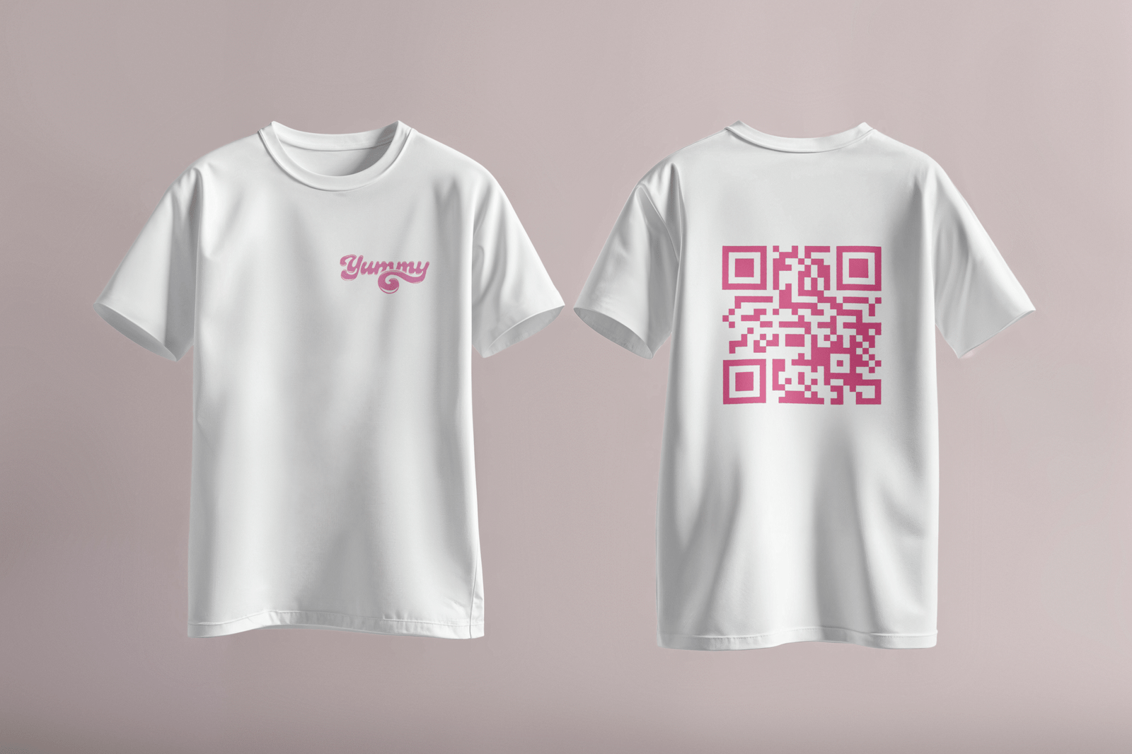 T-shirt Yummy édition spéciale – QR Code interactif